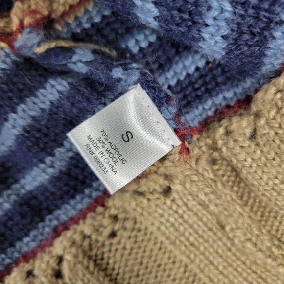 Kirra Wool Blend Toggle Cardigan Sweater Shawl Collar Boho Fall Knit Small - Picture 8 of 16